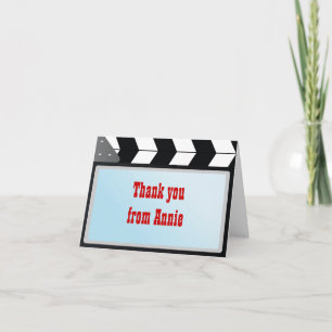 Cartão De Agradecimento Placa de Nota de Festa de aniversário da Noite de 