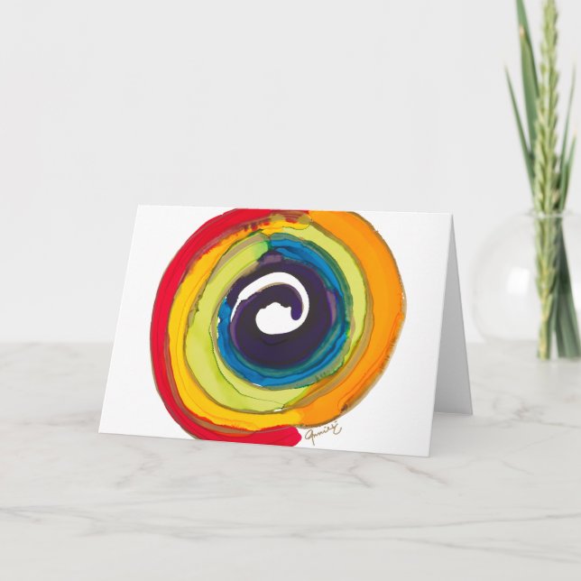 Cartão De Agradecimento Placa de Nota de Vazio de Amplitude 5x7 "Verdade E (Frente)