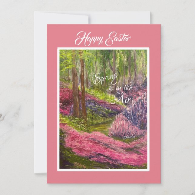 Cartão De Agradecimento Placa de Nota do Aleluia da páscoa (Frente)