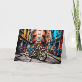 Cartão De Agradecimento Placa de Nota do Vazio Automático Cinemático de Mo