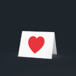 Cartão De Agradecimento Placa de Nota do Vazio Vermelho<br><div class="desc">Dentro de Vazio vermelho</div>