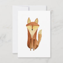 Placa de Nota Simples Fox, Vazio