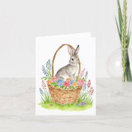 Cartão De Agradecimento Placa de Páscoa de Aquarela de Páscoa 4