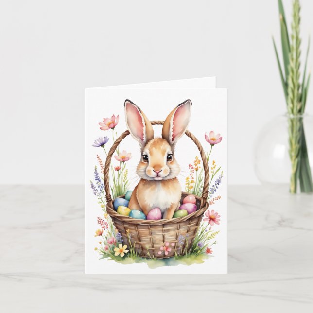 Cartão De Agradecimento Placa de Páscoa de Coerência Coerente de Páscoa 2 (Frente)