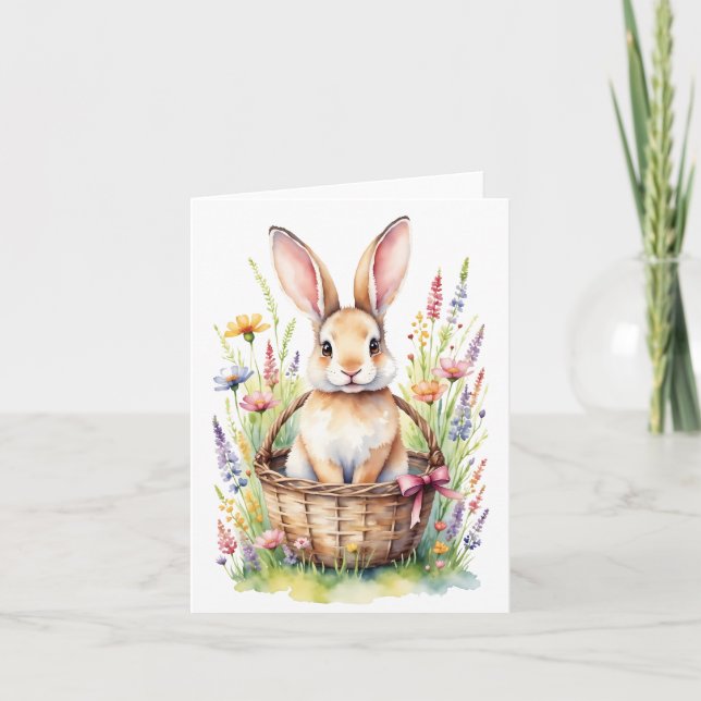 Cartão De Agradecimento Placa de Páscoa de Coerência Coerente de Páscoa 3 (Frente)