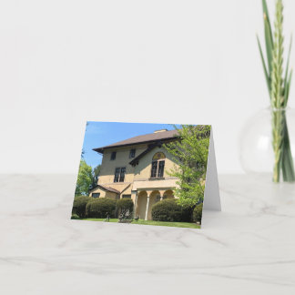 Cartão De Agradecimento Placa de saudação dobrada, pequena, 4" x 5,6"