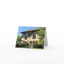 Placa de saudação dobrada, pequena, 4" x 5,6"