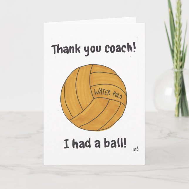 Cartão De Agradecimento Placa de treinador 1 WP (Frente)