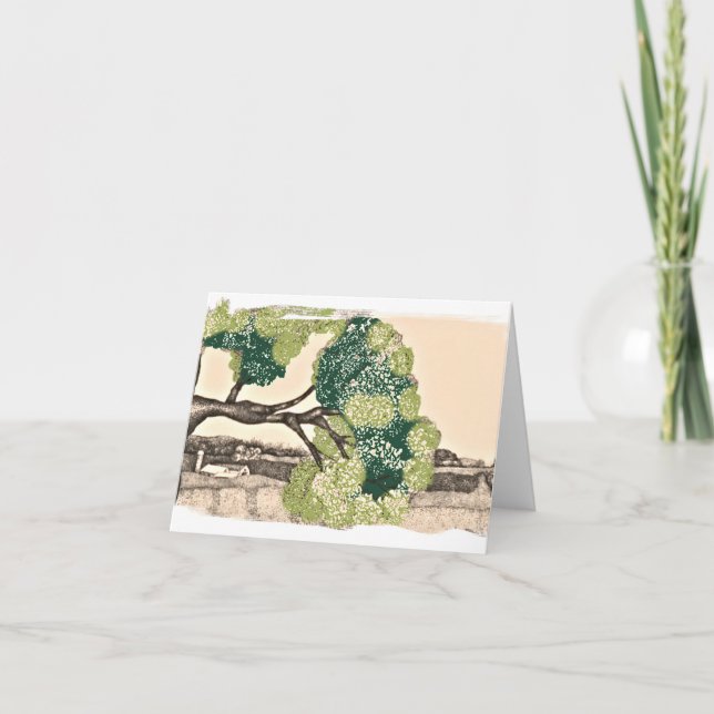 Cartão De Agradecimento Placa dobrável (Frente)