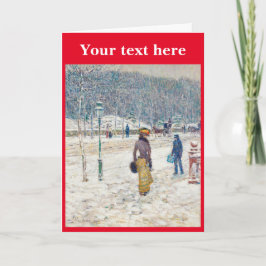 Cartão De Agradecimento placa natal vintage