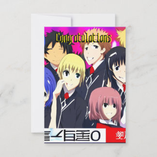 Cartão De Agradecimento Placa parabéns