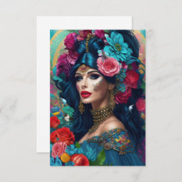 Cartão De Agradecimento Placa Plana Colorida Moderna Para Qualquer Ocasião