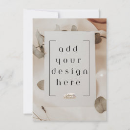 Cartão De Agradecimento Placa plana de 4,5 x 6,25 pol