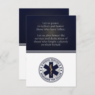 Cartão De Agradecimento Placa plana H.O.N.O.R.