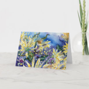 Cartão De Agradecimento Placa protetora de Vazios "Sunflower III"