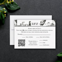 Placa RSVP Toile de Boston