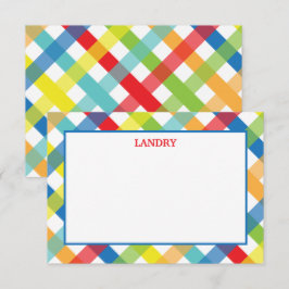 Cartão De Agradecimento Placas de Nota Simples Personalizadas com Crises P