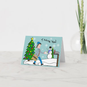 Cartão De Agradecimento Placas para Transporte de Carta "Obrigado"