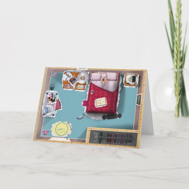 Cartão De Agradecimento Placas U TH@NK (Frente)