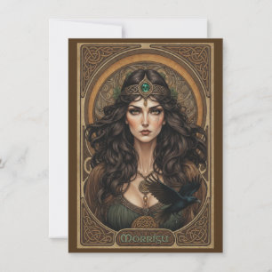 Cartão de Agradecimento Plano de Arte da Deusa Cel