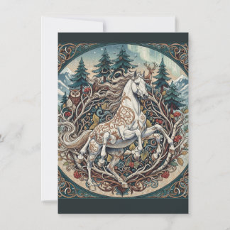 Cartão de Agradecimento Plano Sleipnir Woodland My