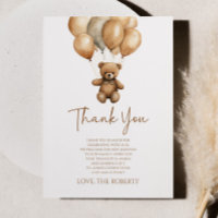 Podemos Esperar Boho Teddy Bear Chá de fraldas