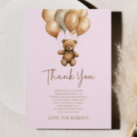 Podemos Esperar Boho Teddy Bear Chá de fraldas