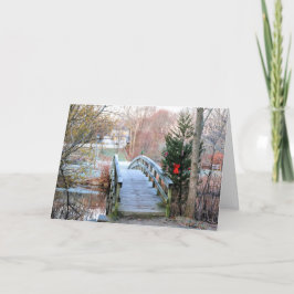 Cartão De Agradecimento Ponte sobre Jenney Pond 120522