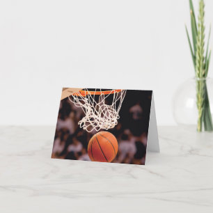 Cartão De Agradecimento Pontuação de Basquetebol