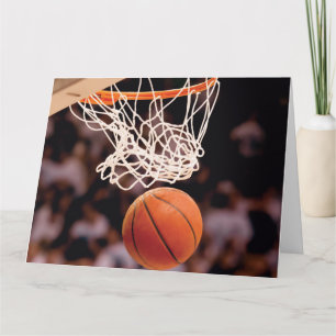 Cartão De Agradecimento Pontuação de Basquetebol