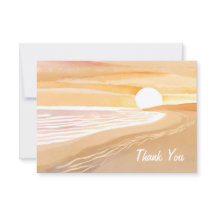 Pôr do Sol na Praia Aquarela | Belo Amarelo 