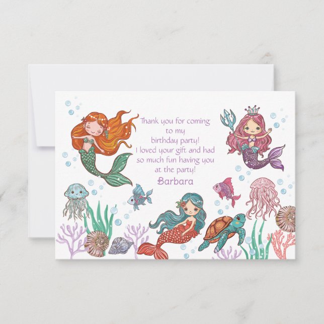 Cartão de agradecimento por vir Plano de agradecim (Frente)