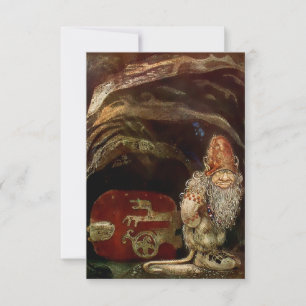 Cartão De Agradecimento "Porta Troll" por John Bauer