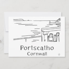Cartão De Agradecimento Porto de Portscatho Card