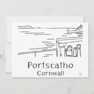 Cartão De Agradecimento Porto de Portscatho Card