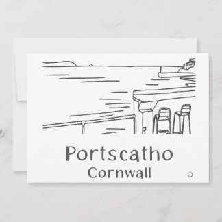 Cartão De Agradecimento Porto de Portscatho Card