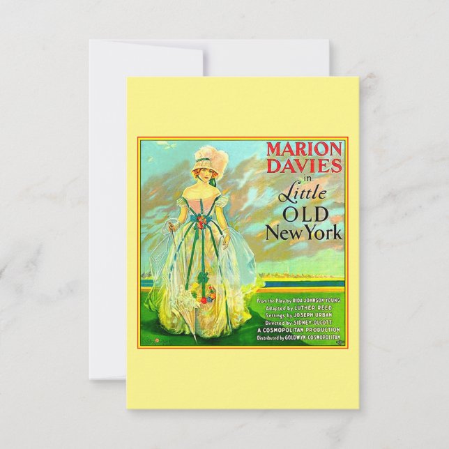 Cartão De Agradecimento Poster de Nova Iorque (Frente)