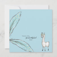 Praça do chá de fraldas Boho Llama Confetti