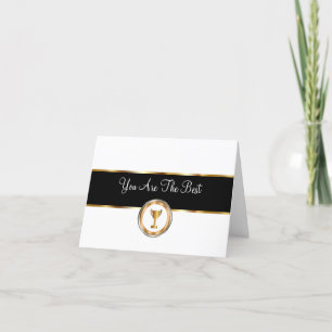 Cartão De Agradecimento Prêmios De Conquista De Funcionários Clássicos 