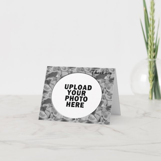 Cartão De Agradecimento Presente de casamento "obrigado que você" carda (Frente)