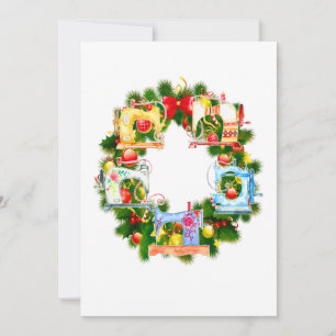 Cartão De Agradecimento Presente de costura Presentes de sementeira de Na