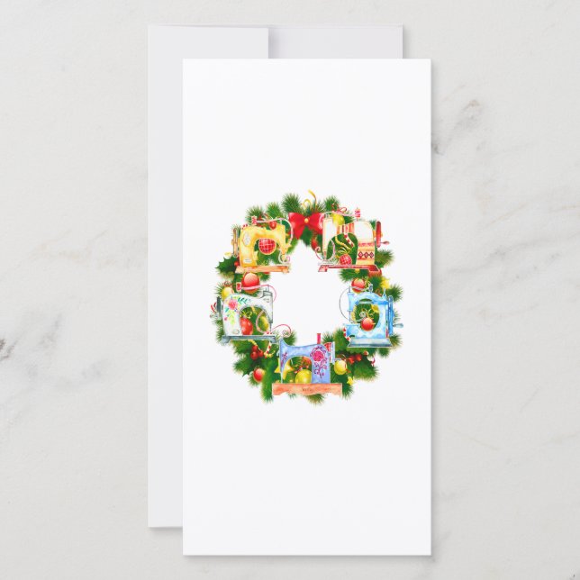 Cartão De Agradecimento Presente de costura | Presentes para a sementeira  (Frente)