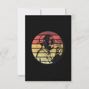 Cartão De Agradecimento Presentes de Silhueta de Soldadura de Sunset Retro