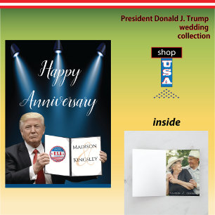 Cartão De Agradecimento Presidente Trump Ótima Fábrica Aniversário