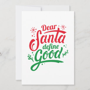 Cartão De Agradecimento Prezados Papais noeis definem o bom