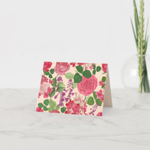 Cartão De Agradecimento primavera