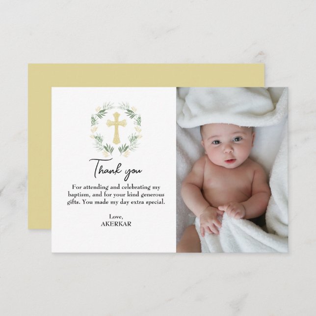 Cartão De Agradecimento Primavera Floral Arrangements (Frente/Verso)