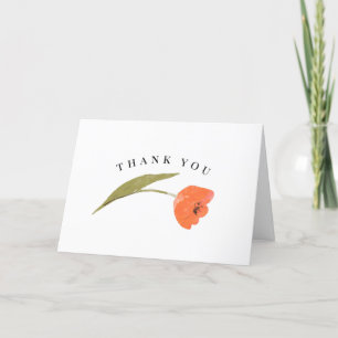Cartão De Agradecimento Primavera Tulip Obrigado