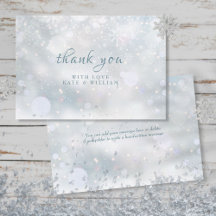 Primeiros Flocos de Neve de Inverno Casamento