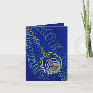 Cartão De Agradecimento Primordial Chaos por Hilma af Klint